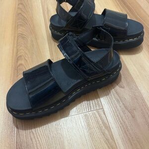 Dr. Martens Black Sandals